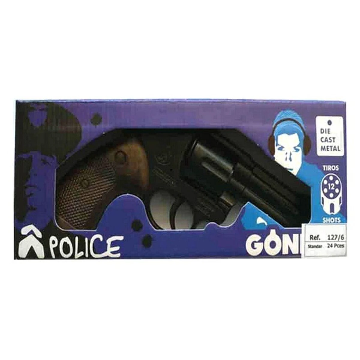 Gonher Guns GONHER pistoletas policininko 12 šovinių, 127/6