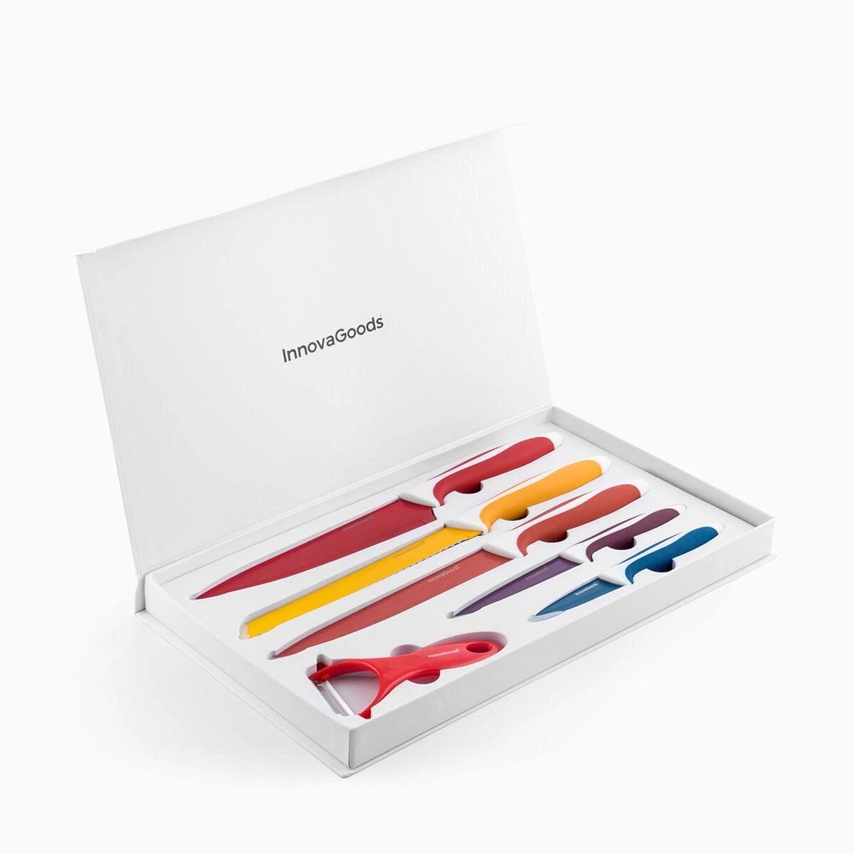 Innovagoods Innova Keraminių peilių ir skustuko rinkinys 6vnt. V0100530