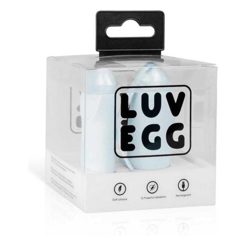 Luv Egg Egg stimuliatorius moterims makšties seksui, 12 režimų