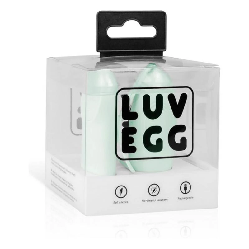Luv Egg Egg stimuliuojantis makšties kiaušinėlį, nuotolinio valdymo pultas, 12 režimų