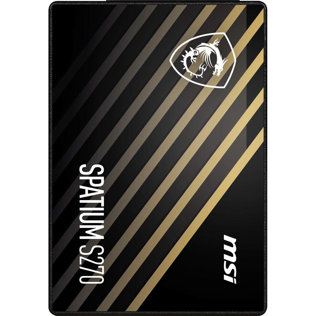 Kietasis diskas - MSI SPATIUM S270 480GB SATA III 2.5" 3D NAND
