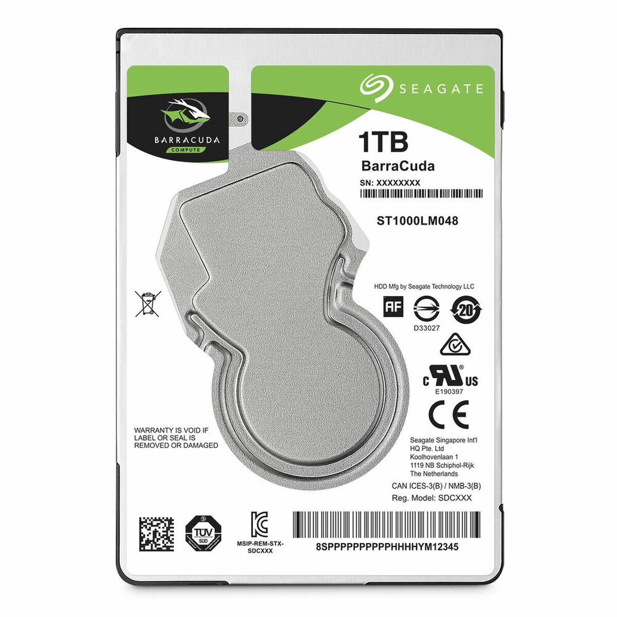 Seagate HDD SATA2.5" 1TB 5400RPM 128MB