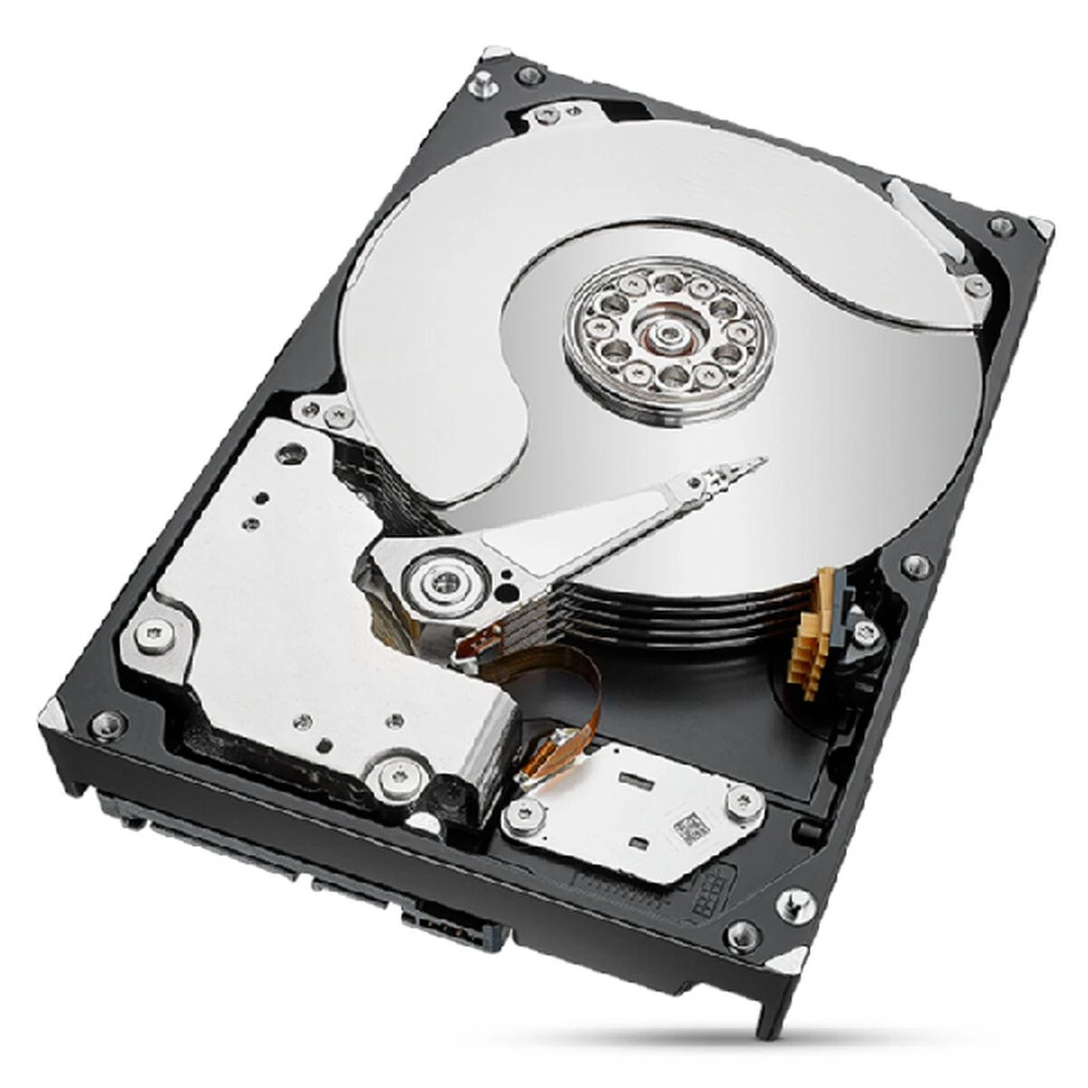 „SEAGATE Ironwolf PRO Enterprise NAS HDD 8TB 7200rpm 6Gb/s SATA 256MB cache 8.9cm 3.5inch 24x7“ skirtas NAS ir RAID Rackmount sistemoms, juodos spalvos