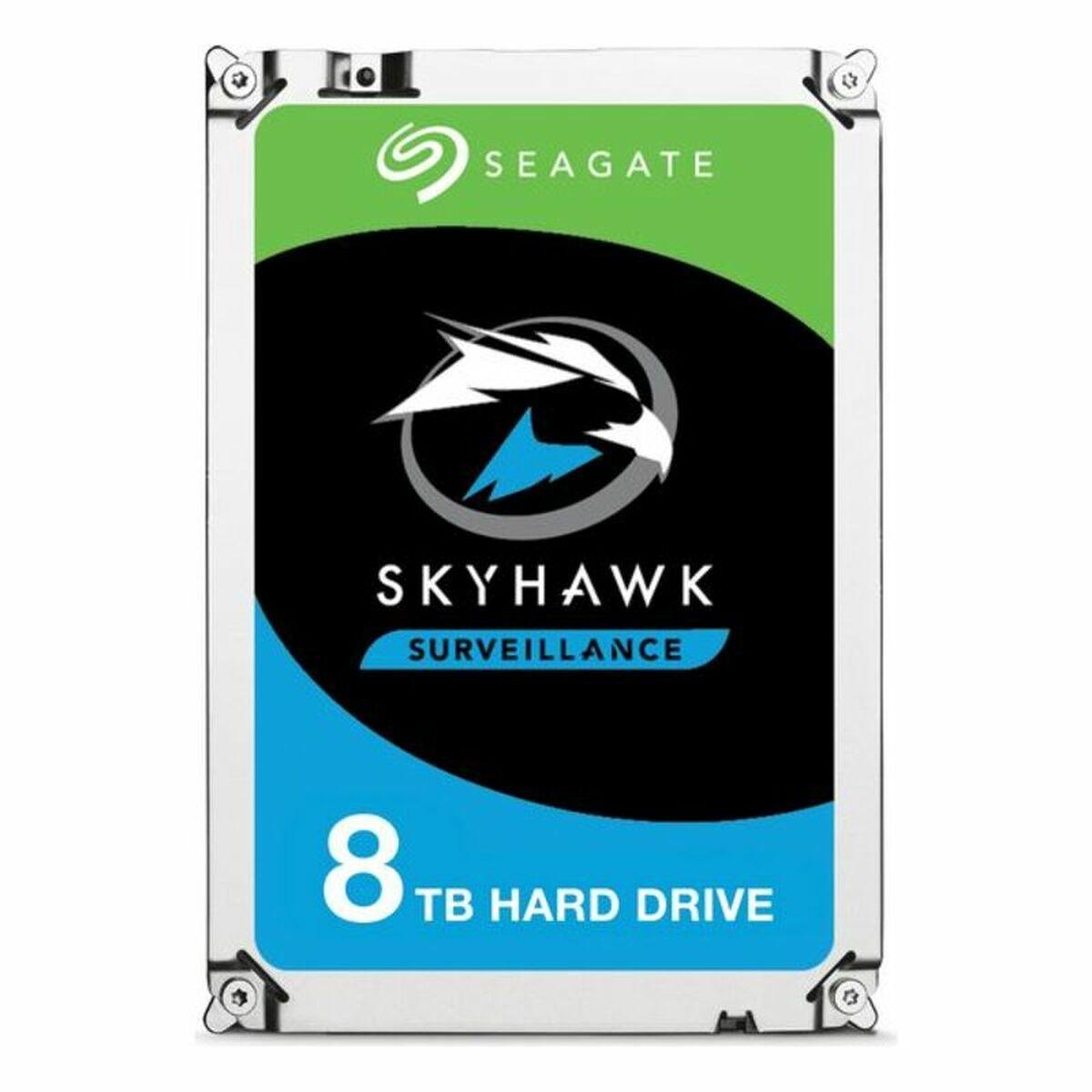 SEAGATE Surveillance Skyhawk 8TB HDD 7200rpm SATA serial ATA 6Gb/s 256MB cache 3.5inch 24x7 long-term usage BLK