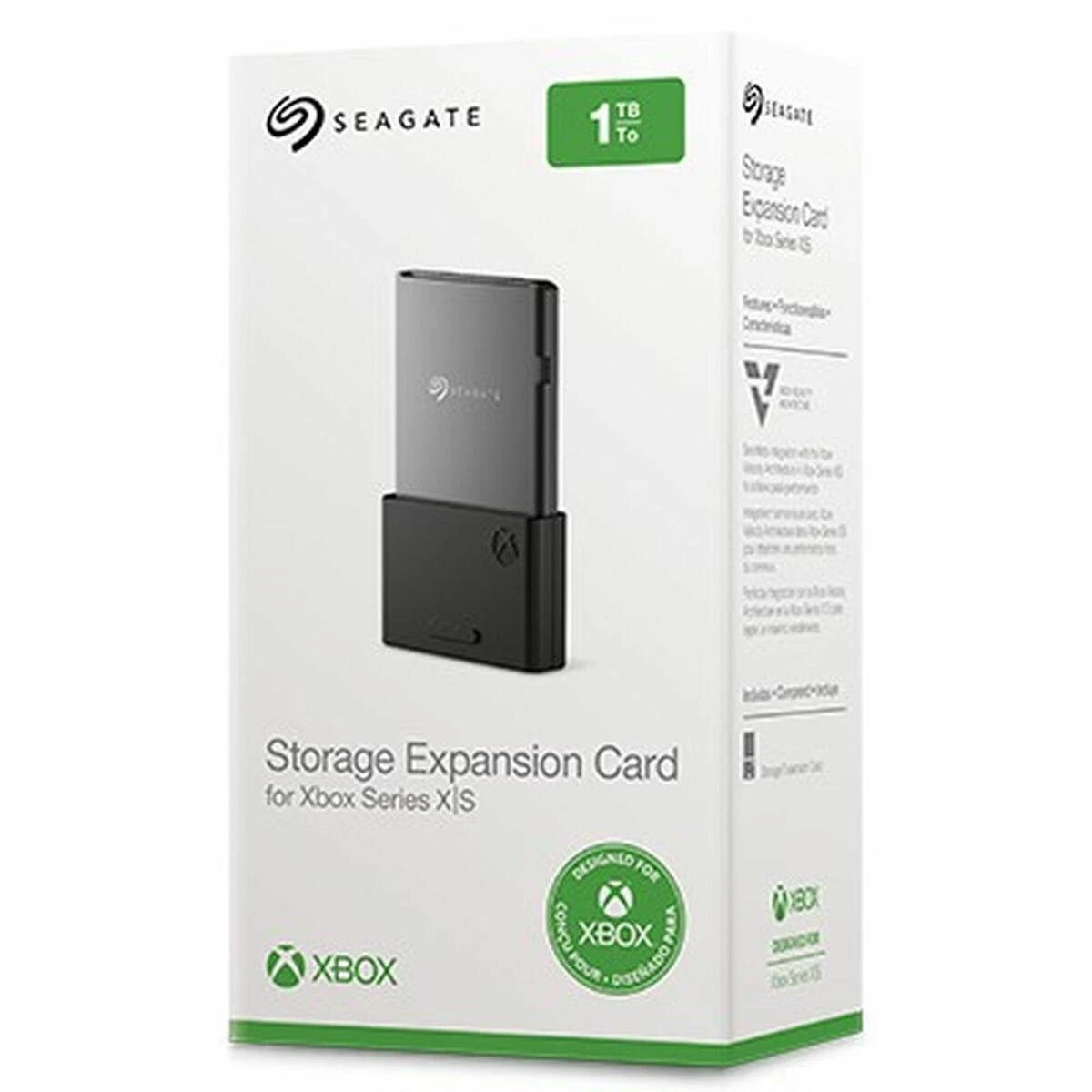 Kietasis diskas „SEAGATE“ atminties išplėtimo plokštė, skirta „XBOX Series X S“ (CFXSSD/1TB/PCIE)
