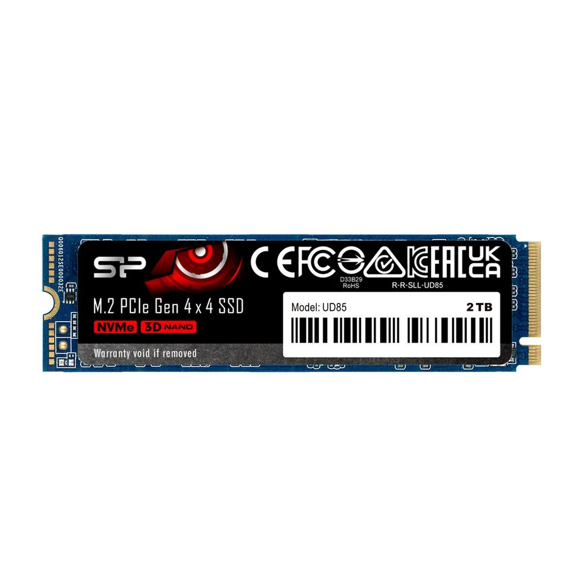 Silicon Power | SSD | UD85 | 250 GB | SSD form factor M.2 2280 | Solid-state drive sąsaja PCIe Gen4x4 | Skaitymo greitis 3300 MB/s | Rašymo greitis 1300 MB/s