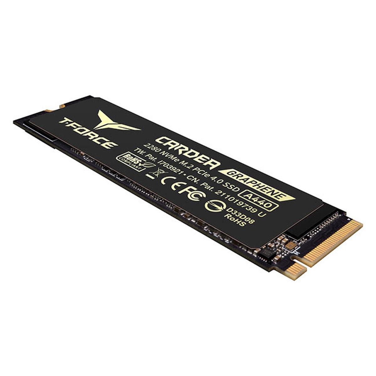 Team Group CARDEA A440 2 TB, SSD - juodas/auksinis, PCIe 4.0 x4, NVMe 1.4, M.2 2280