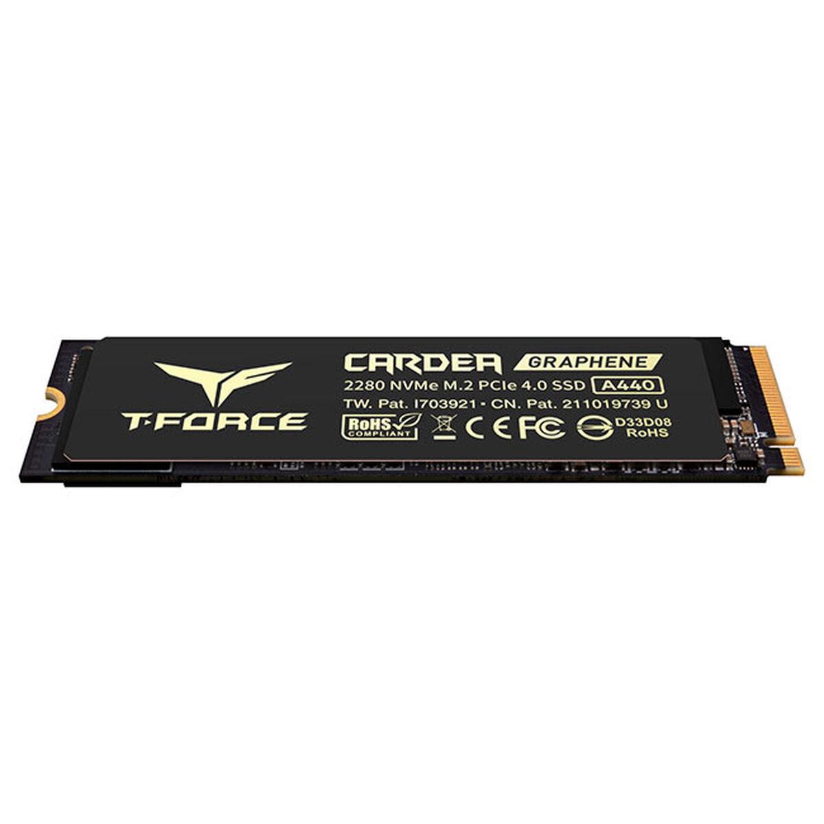 Team Group CARDEA A440 2 TB, SSD - juodas/auksinis, PCIe 4.0 x4, NVMe 1.4, M.2 2280