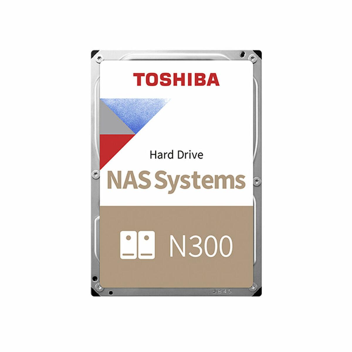 Toshiba HDD NAS N300 3.5" 6TB / 7.2k / SATA / 256MB / Patikimumas: 24x7, 180TB per metus, 1M val. / 3Y Garantija (RETAIL HDWG460EZSTAU) | Toshiba | Kietasis diskas | N300 NAS | 0 GB520 MB50 |