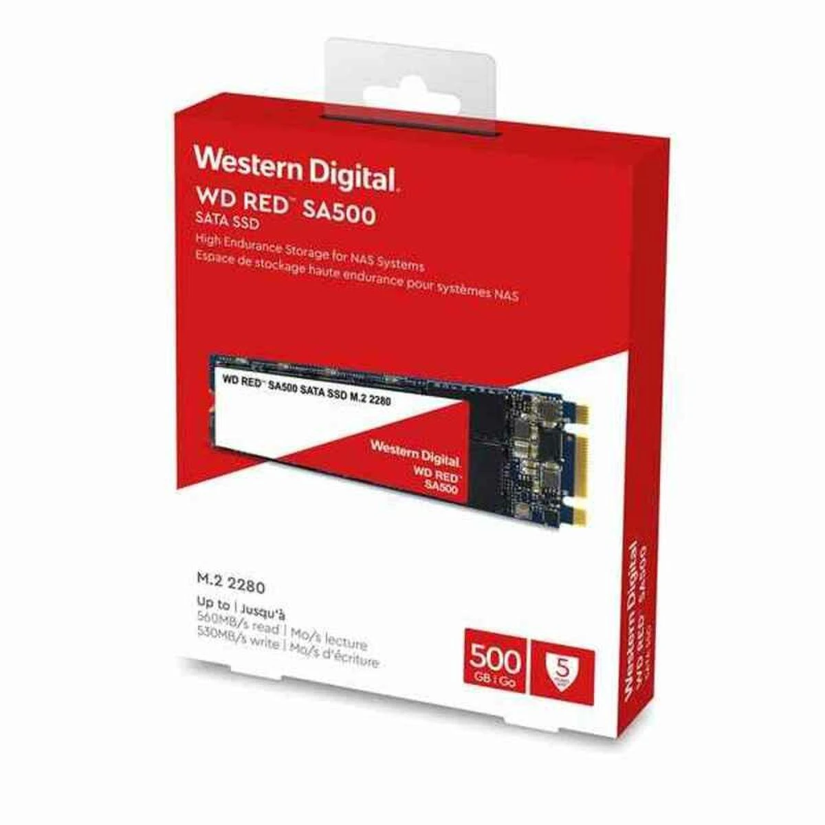 Sandisk HDD SSD WD WDS500G1R0B 500GB red