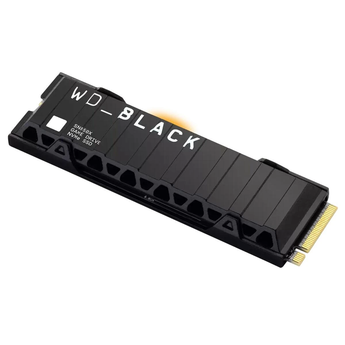 WD Juodas 1TB SN850X NVMe SSD itin greitas PCIe Gen4 x4 M.2 su vidiniu radiatoriumi, vienoje pakuotėje, maitinamas „SANDISK“