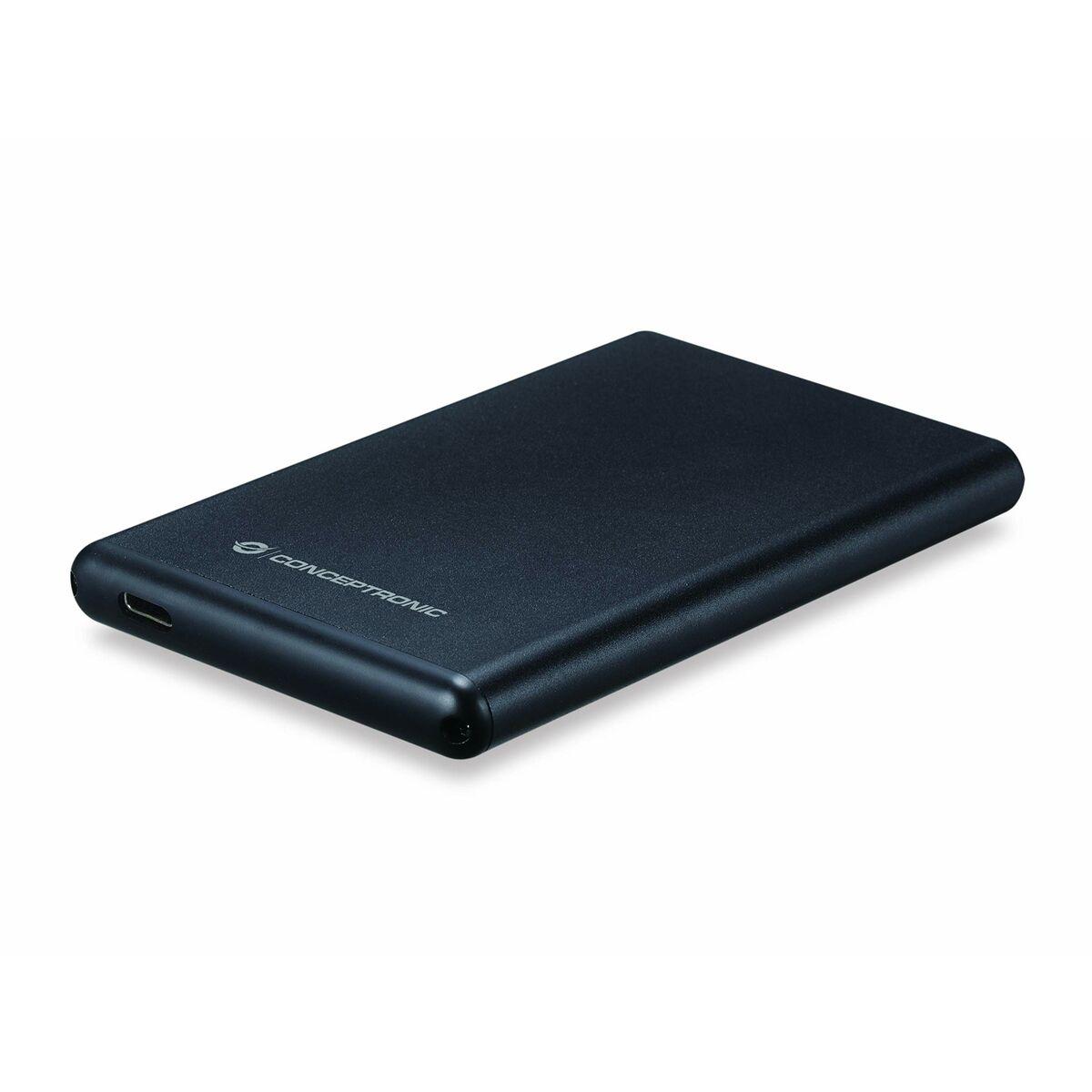 „Conceptronic“ „Conceptronic HDE02B“ kietojo disko dėklas HDD dėklas Juodas 2,5 colio