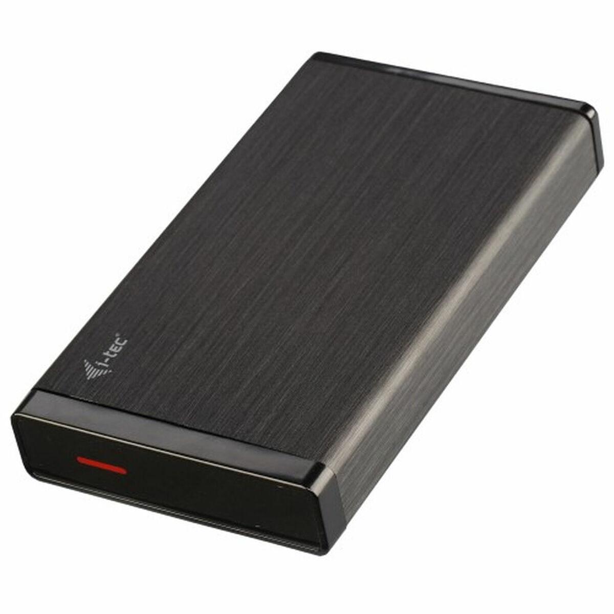 Serveris I-tec MYSAFE35U401 saugojimo diskų korpusas 3.5" HDD korpusas Juoda, Metalinis
