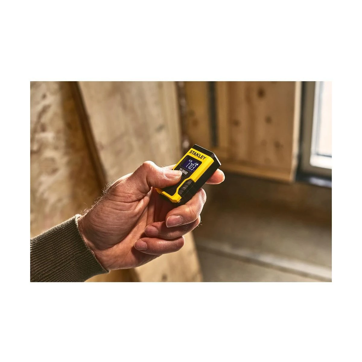 Lazerinis atstumo matuoklis Stanley TLM 40