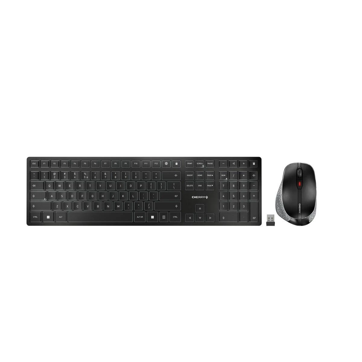 Klaviatūra Cherry DW 9500 plonas klaviatūros rinkinys