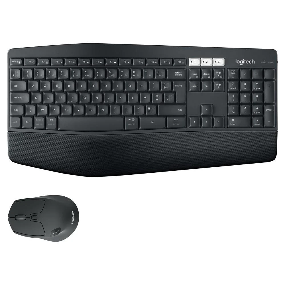Belaidė klaviatūra ir pele Logitech MK850 Performance, Išdėstymas: Prancūzų (Azerty) : 920-008222