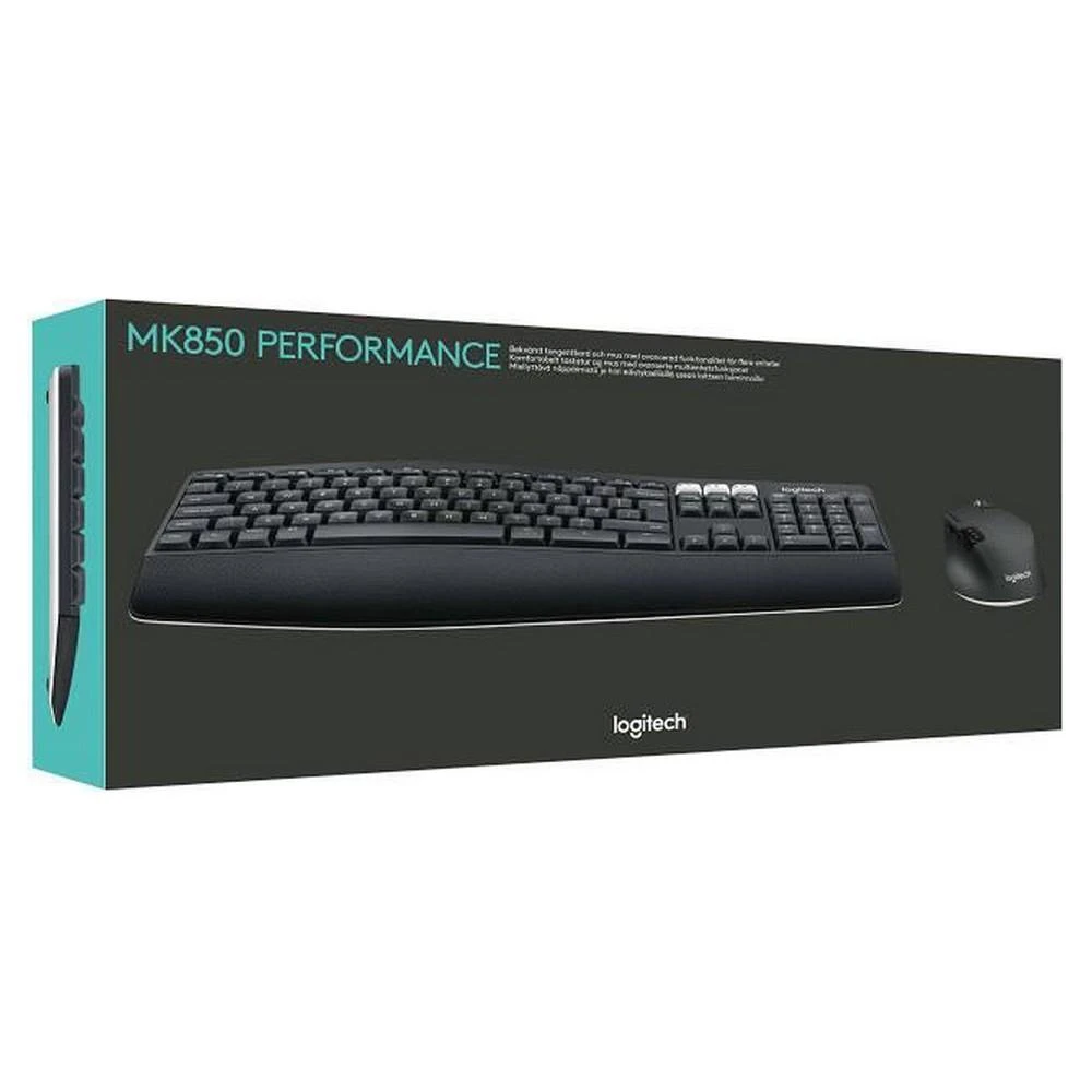 Belaidė klaviatūra ir pele Logitech MK850 Performance, Išdėstymas: Prancūzų (Azerty) : 920-008222