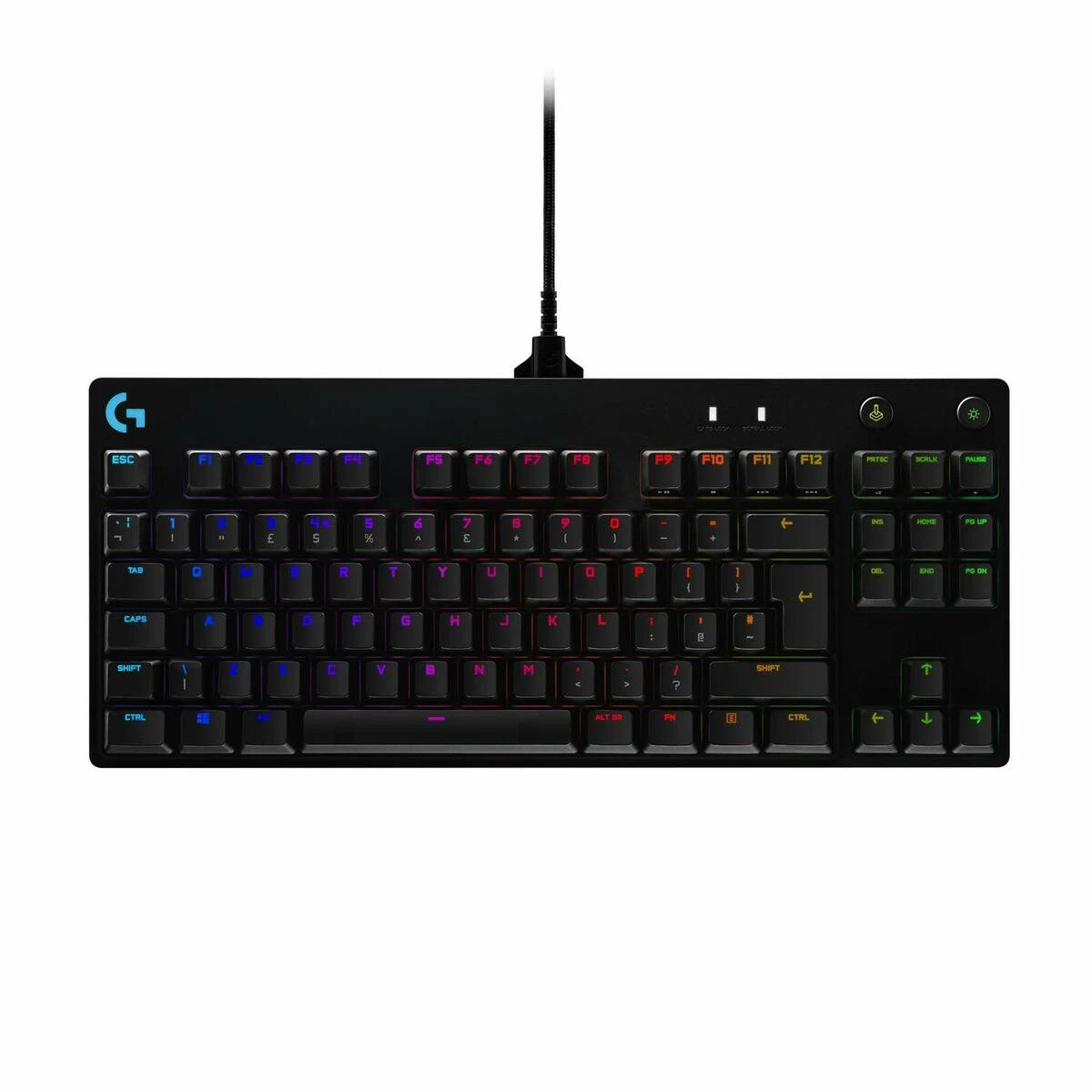 Klaviatūra Logitech G PRO MECHANICAL GAMING KEYB. - Juodas - UK - USB - N/A INTNL-973