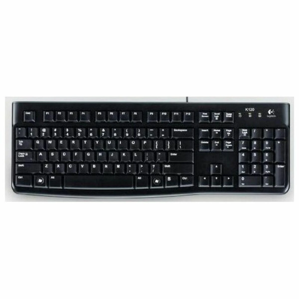 Logitech klaviatūra K120 su laidu, Ispanų
