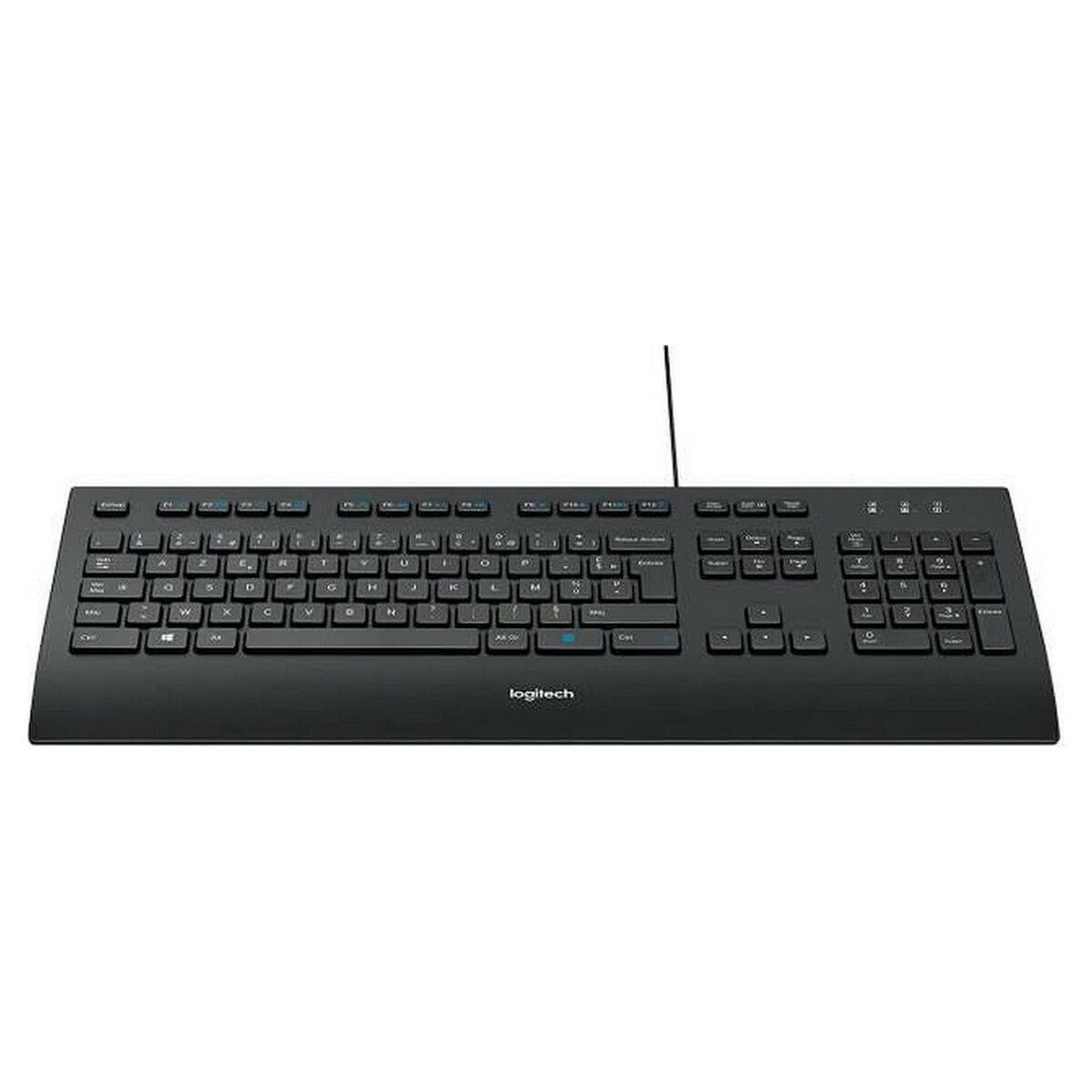 Laidinė klaviatūra Logitech K280E, Išdėstymas: Prancūzų