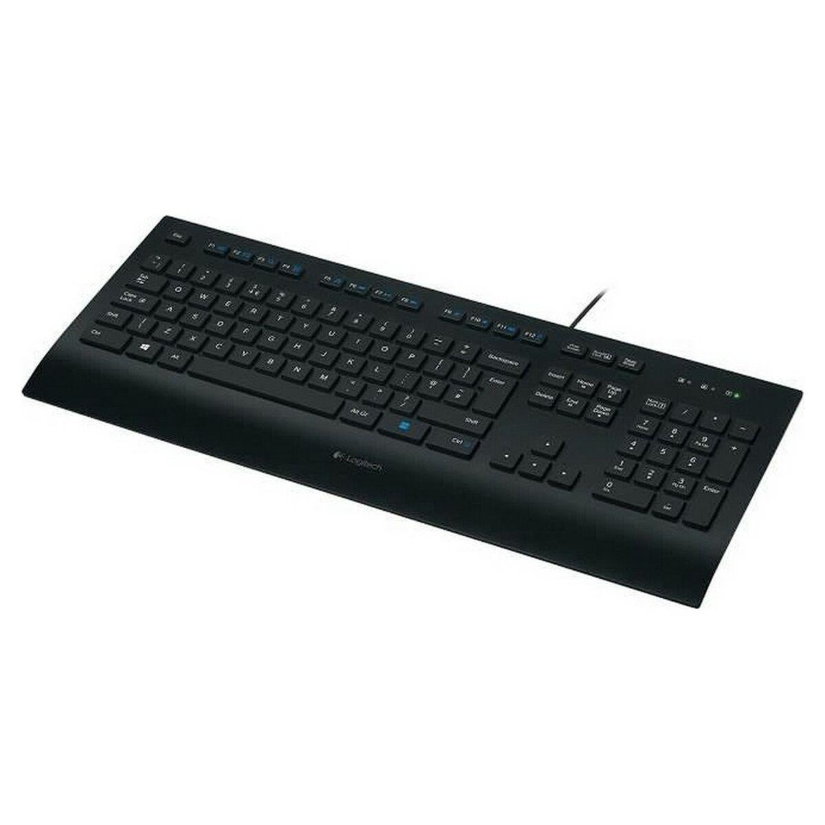 Laidinė klaviatūra Logitech K280E, Išdėstymas: Prancūzų