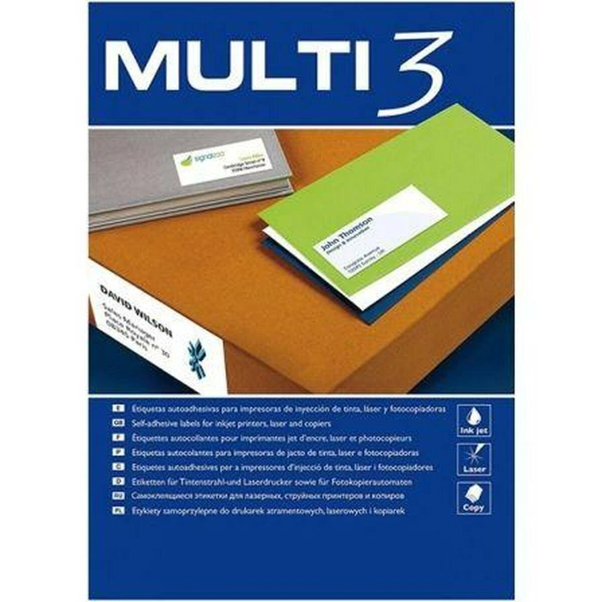 Multi 3 PBS Connect Universalus Labels Multi3 A4 70X42.2 (4705)