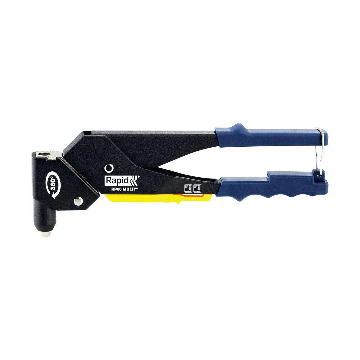 Kniediklis RP60 MULTI 360° pasukama galvute, Rapid