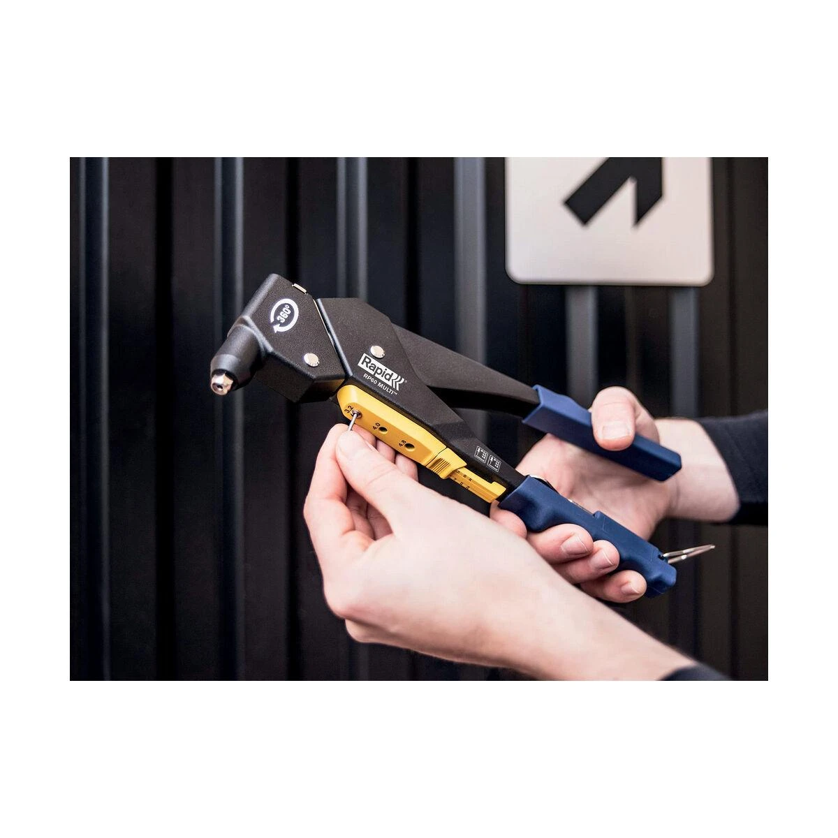 Kniediklis RP60 MULTI 360° pasukama galvute, Rapid