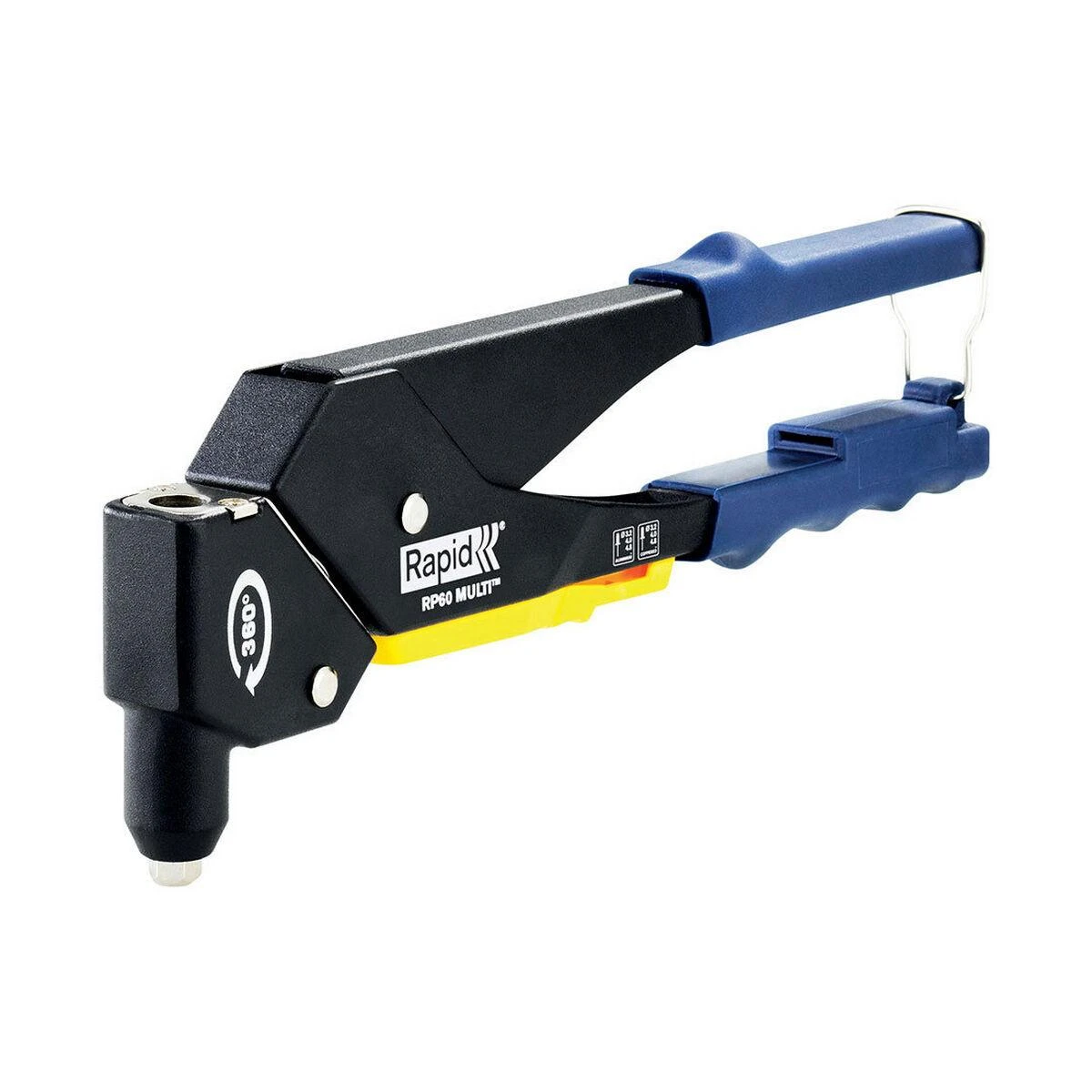 Kniediklis RP60 MULTI 360° pasukama galvute, Rapid