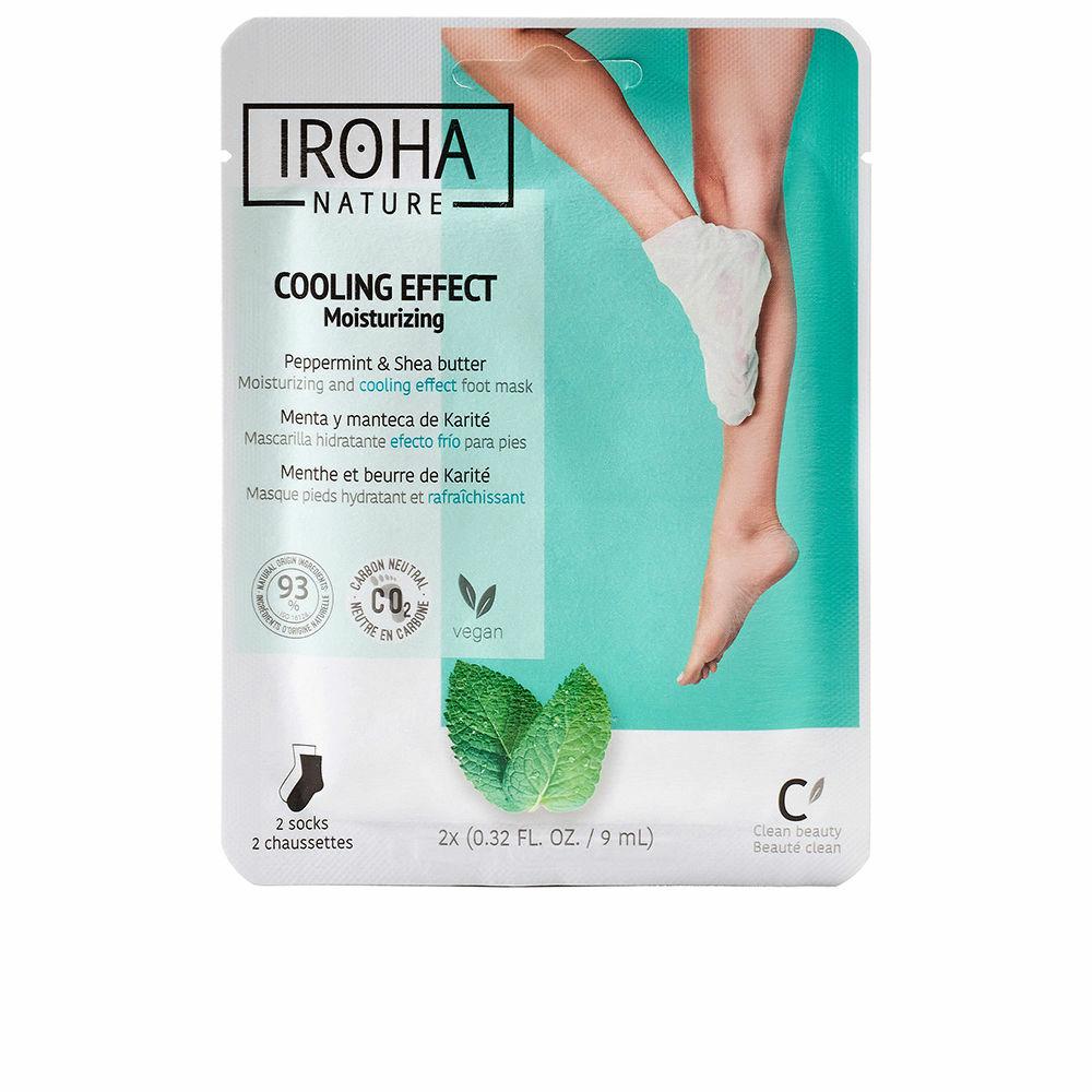 Kaukė pėdoms Iroha Nature Relaxing Peppermint Foot Socks su pipirmėtėm, 1 pora