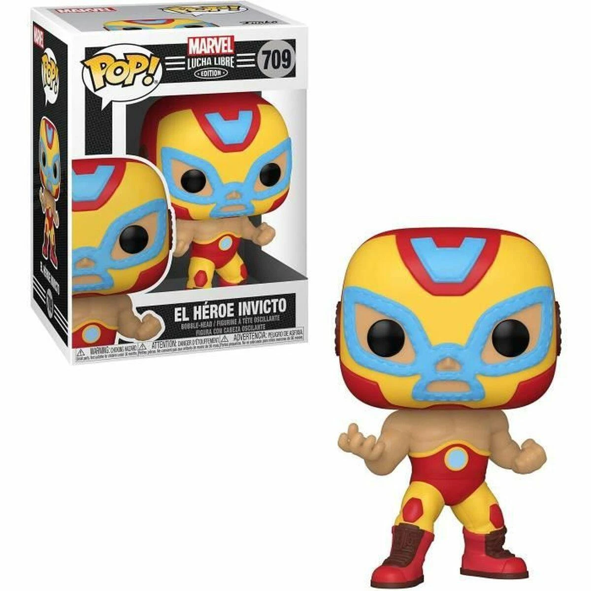 Funko Pop figūrėlės Funko POP Marvel: Fighters - The Undefeated Hero (Iron Man)