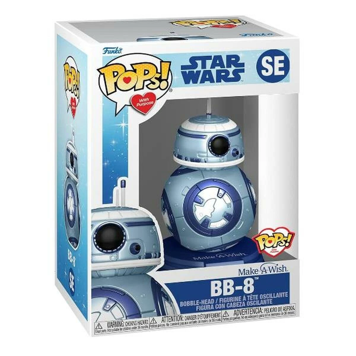 FUNKO POP! Vinilinė figūrėlė: Žvaigždžių karai – BB-8, 10 cm aprašymas - Prekės nuotrauka