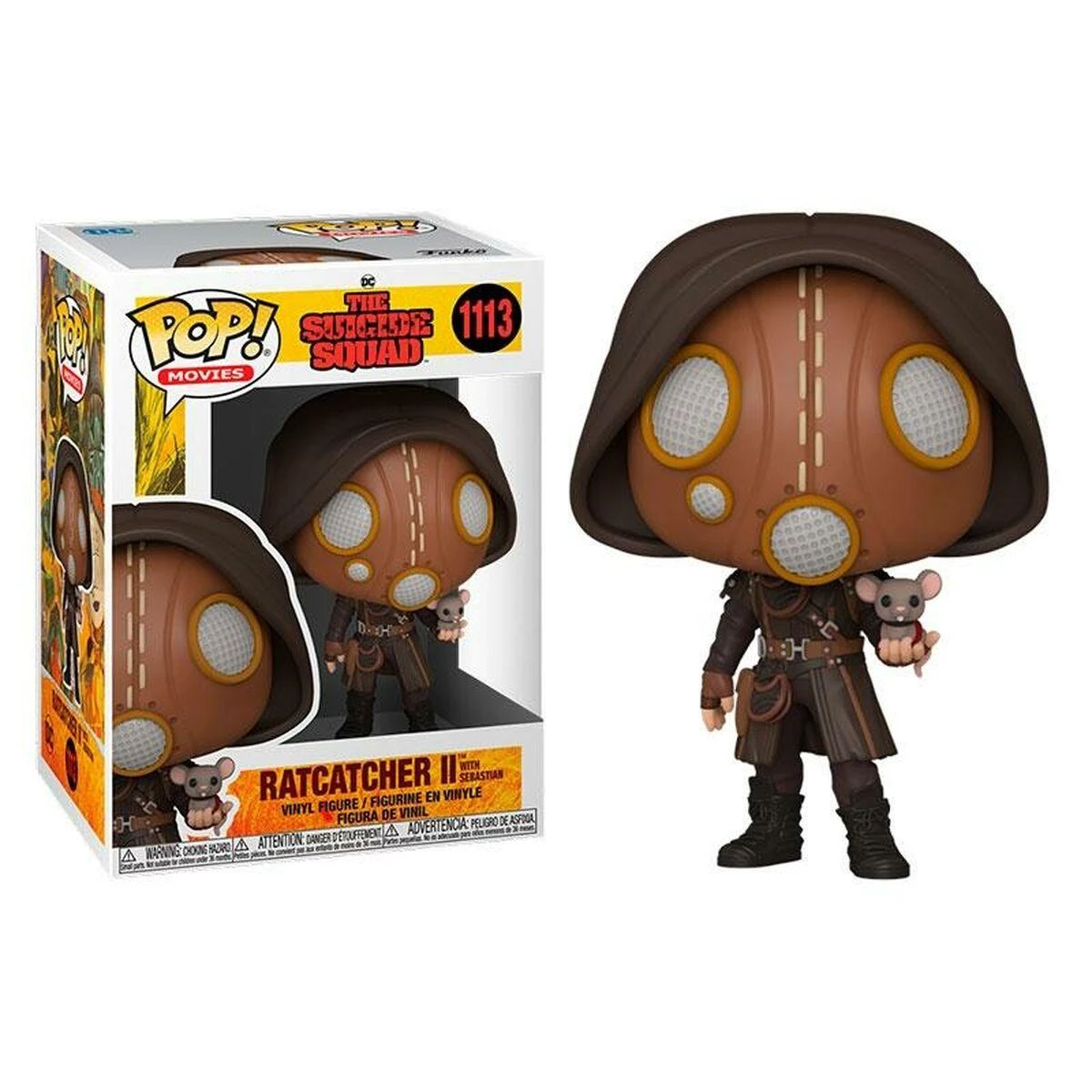 Funko POP! Movies: The Suicide Squad - Ratcatcher II with Sebastian Vinyl Figure