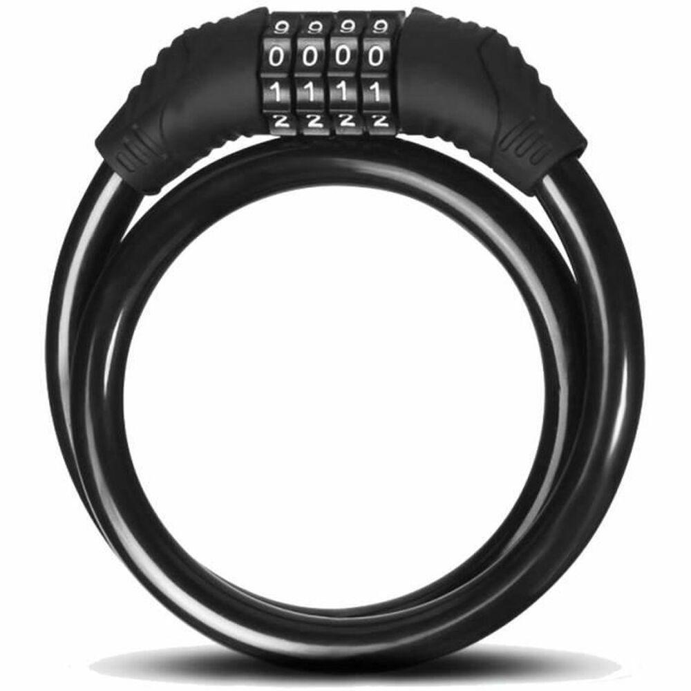 Dviračio užraktas Beeper Combination, 60 cm, juodas