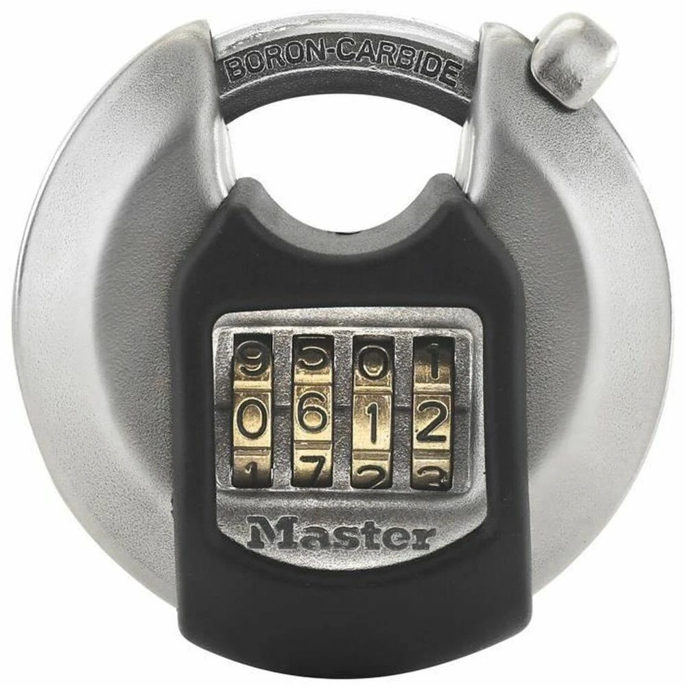 „Master Lock Disc“ kombinuotas užraktas iš nerūdijančio plieno M40EURDNUM