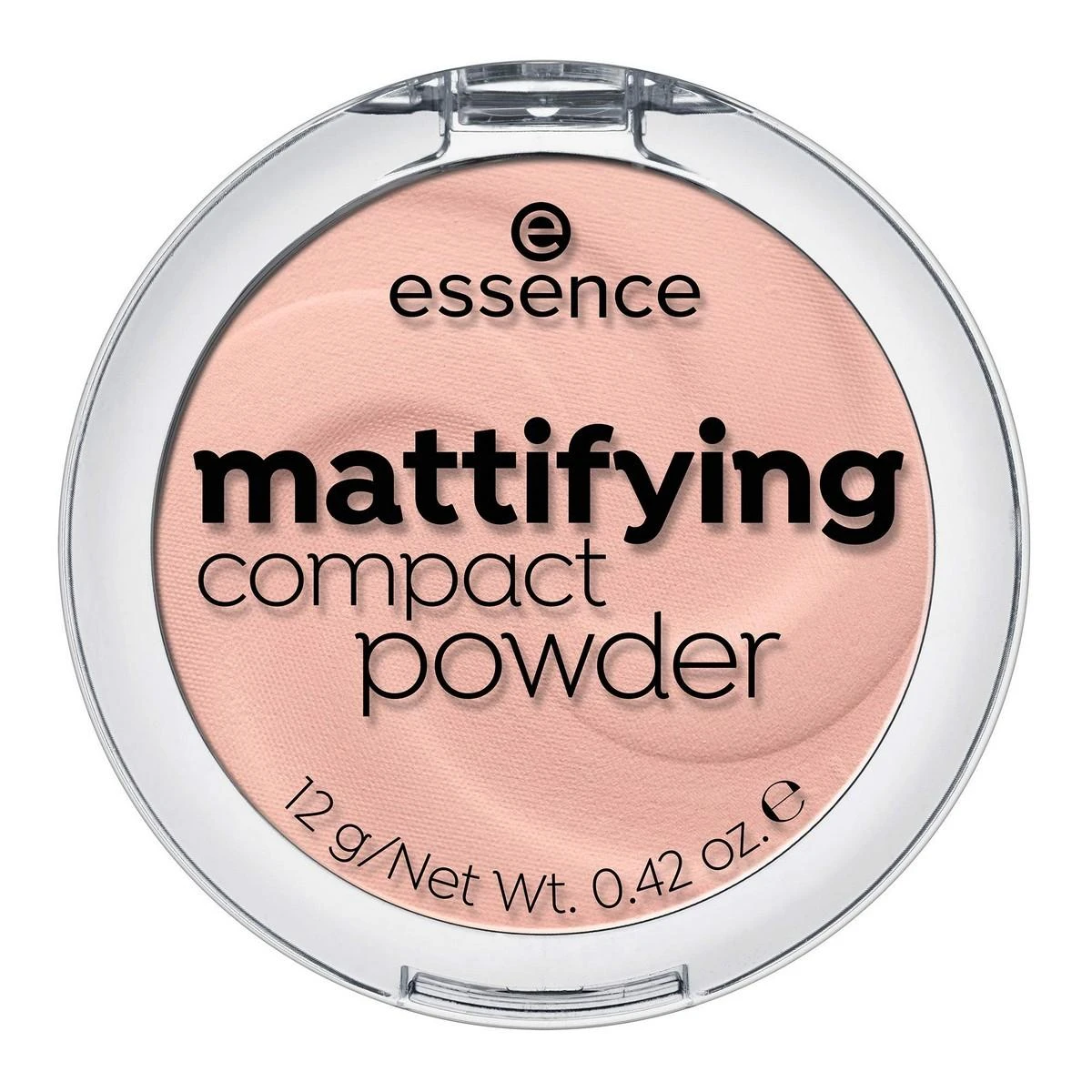 "Essence Cosmetics" kompaktinė pudra "Matificantes 10-Light rusvai gelsvas" 12g