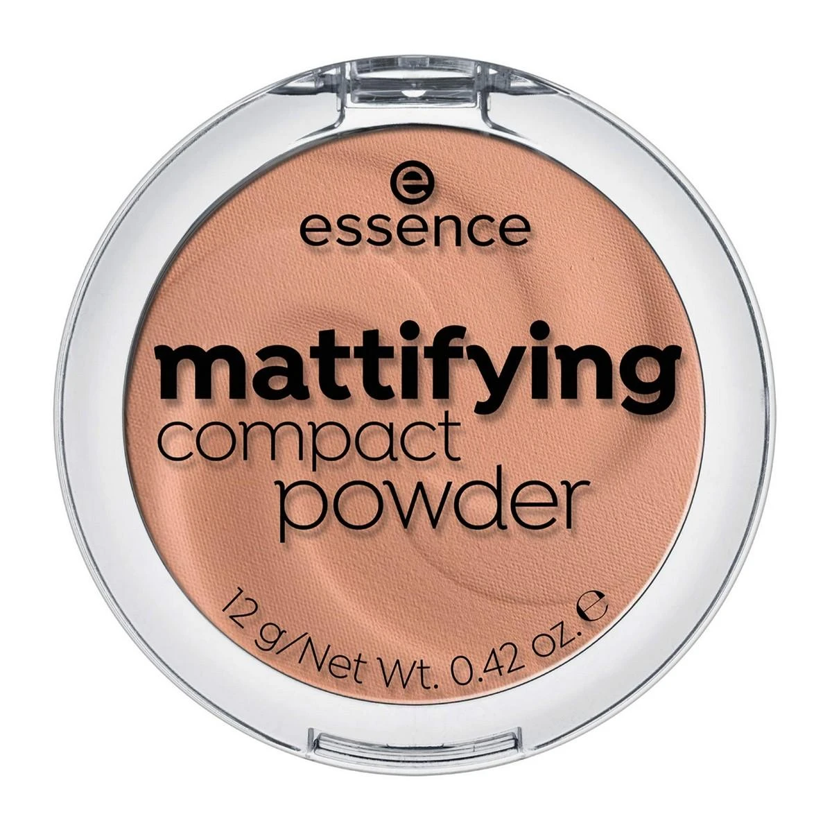 "Essence Cosmetics" kompaktinė pudra "Matificantes 02-Soft rusvai gelsvas" 12g