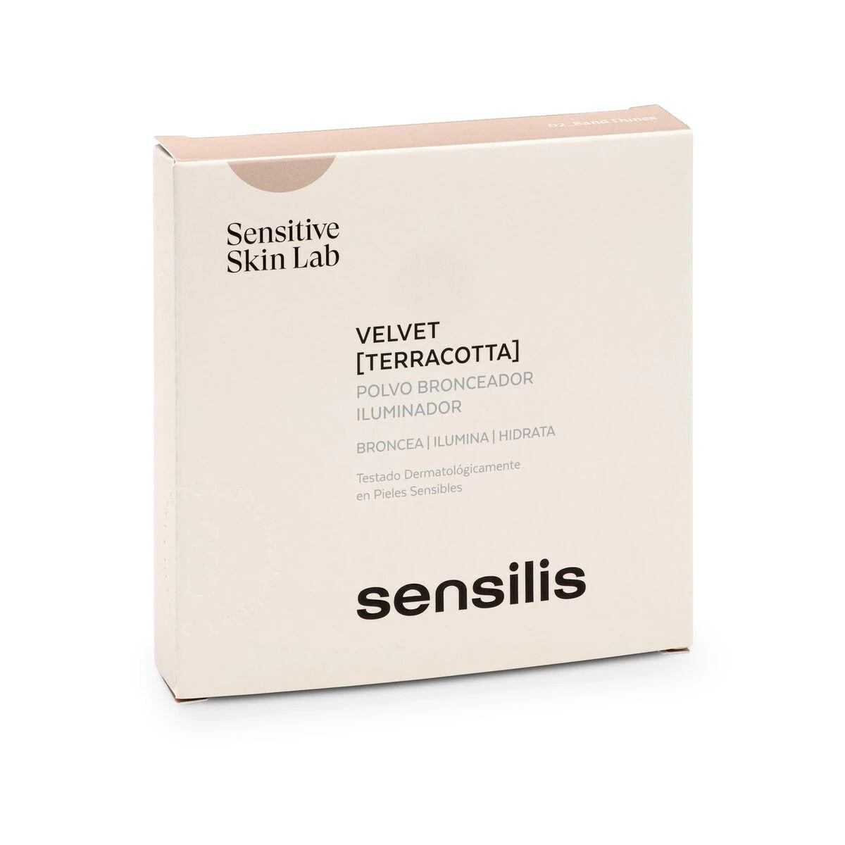 Kompaktiniai bronziniai milteliai Sensilis Velvet Terracota 15G 02 Sand Dunes (15 ml)