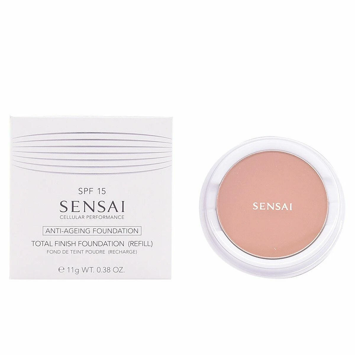 Sensai Kompaktinė pudra Kanebo Cellular Performance Total Finish Foundation TF25 Topaz rusvai gelsvas