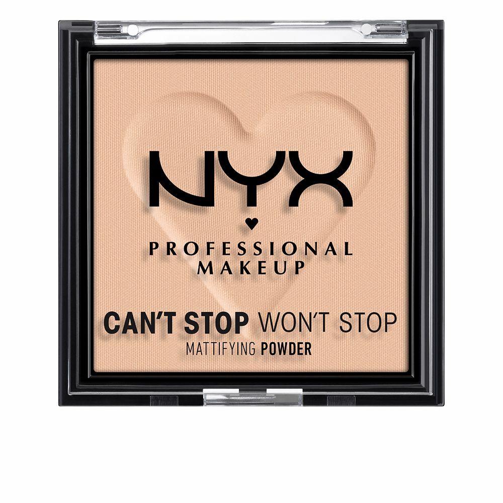 Nyx Can't Stop Won't Stop matinė pudra Light Medium