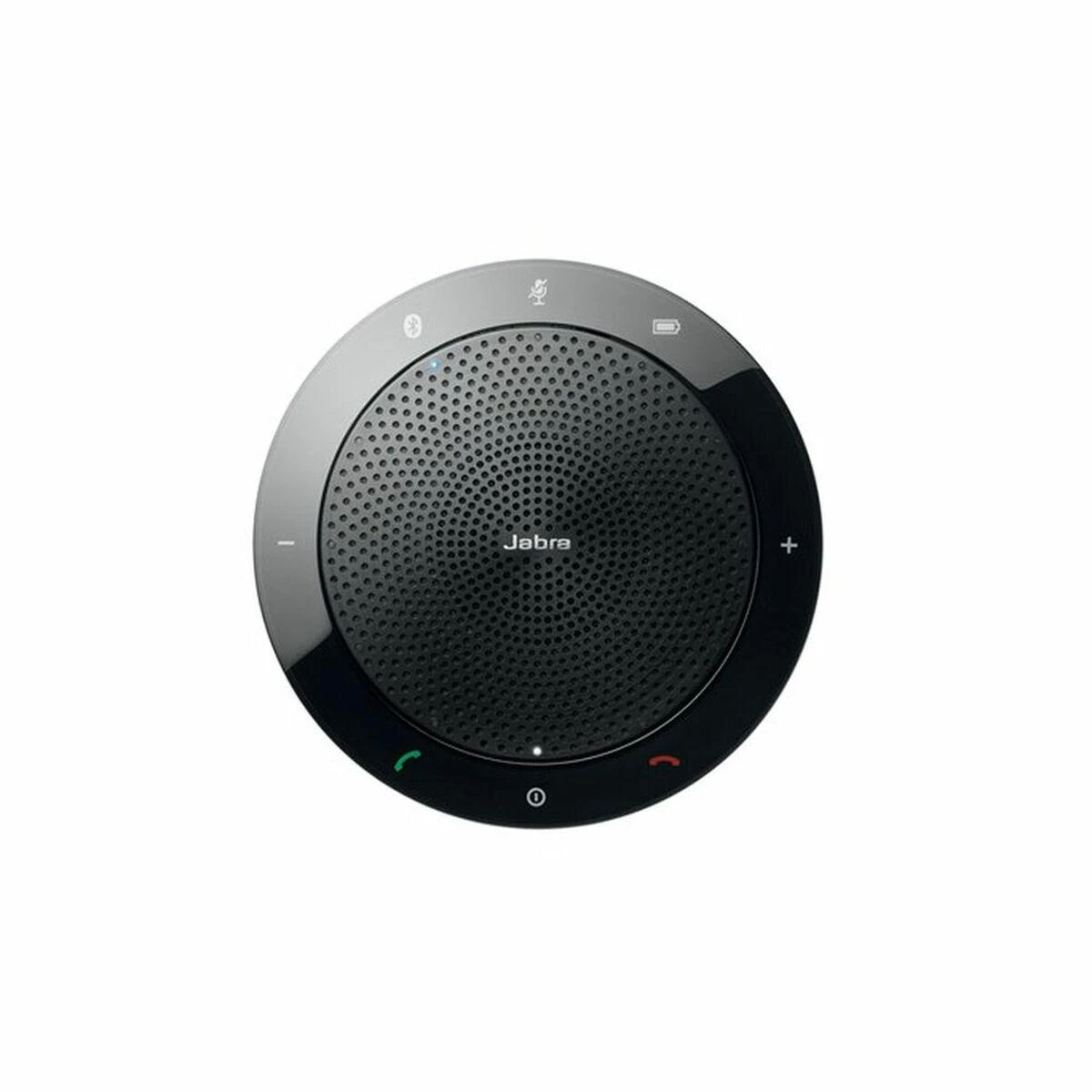 JABRA SPEAK 510 MS garsiakalbis, skirtas UC ir amp; BT USB konferencijos sprendimas 360 laipsnių mikrofono prijungimo ir atkūrimo nutildymo ir garsumo mygtukas