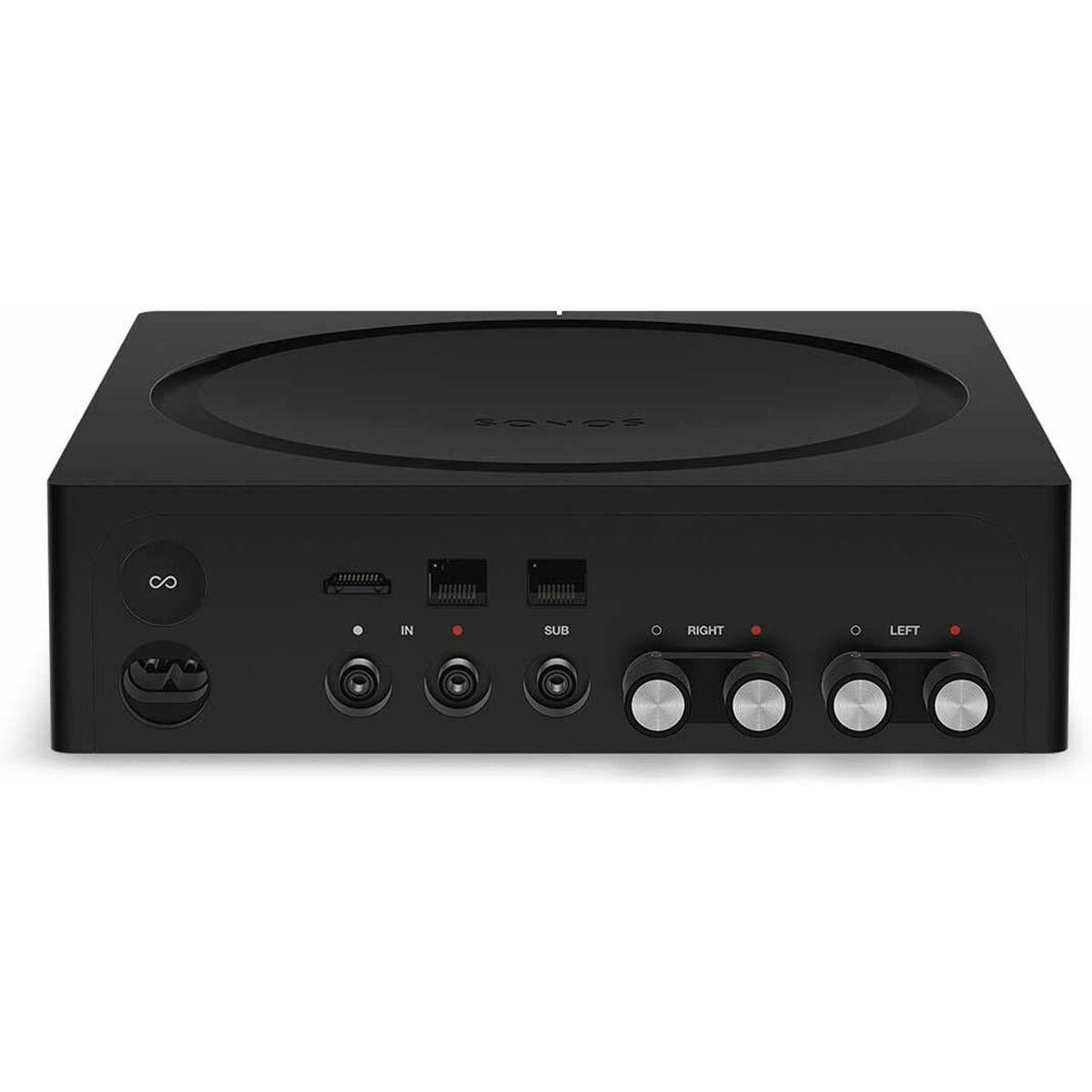 Garso stiprintuvas su tinklo grotuvu Sonos AMP, Juodos spalvos