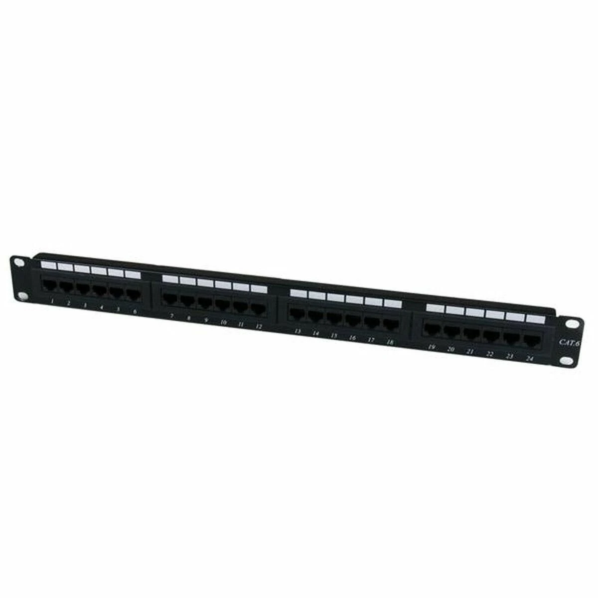 „StarTech Patch“ skydelis 19 colių 1U 24x RJ-45 Cat.6 (C6PANEL24)