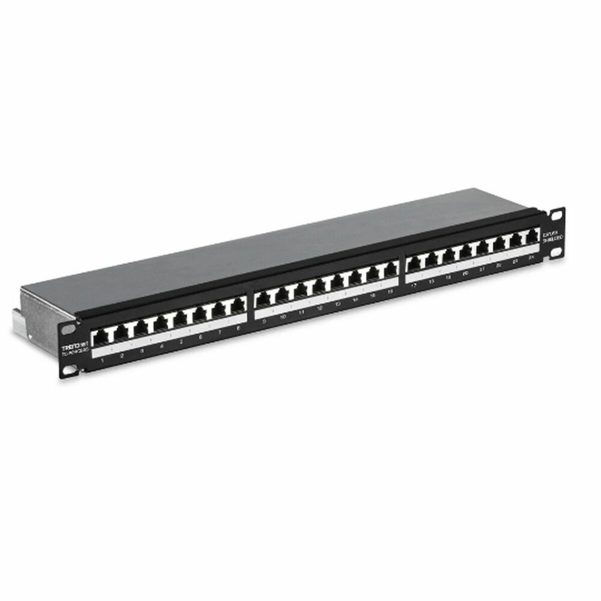 TRENDnet patchpanel 24 portų UTP 6 kategorija TC-P24C6AS