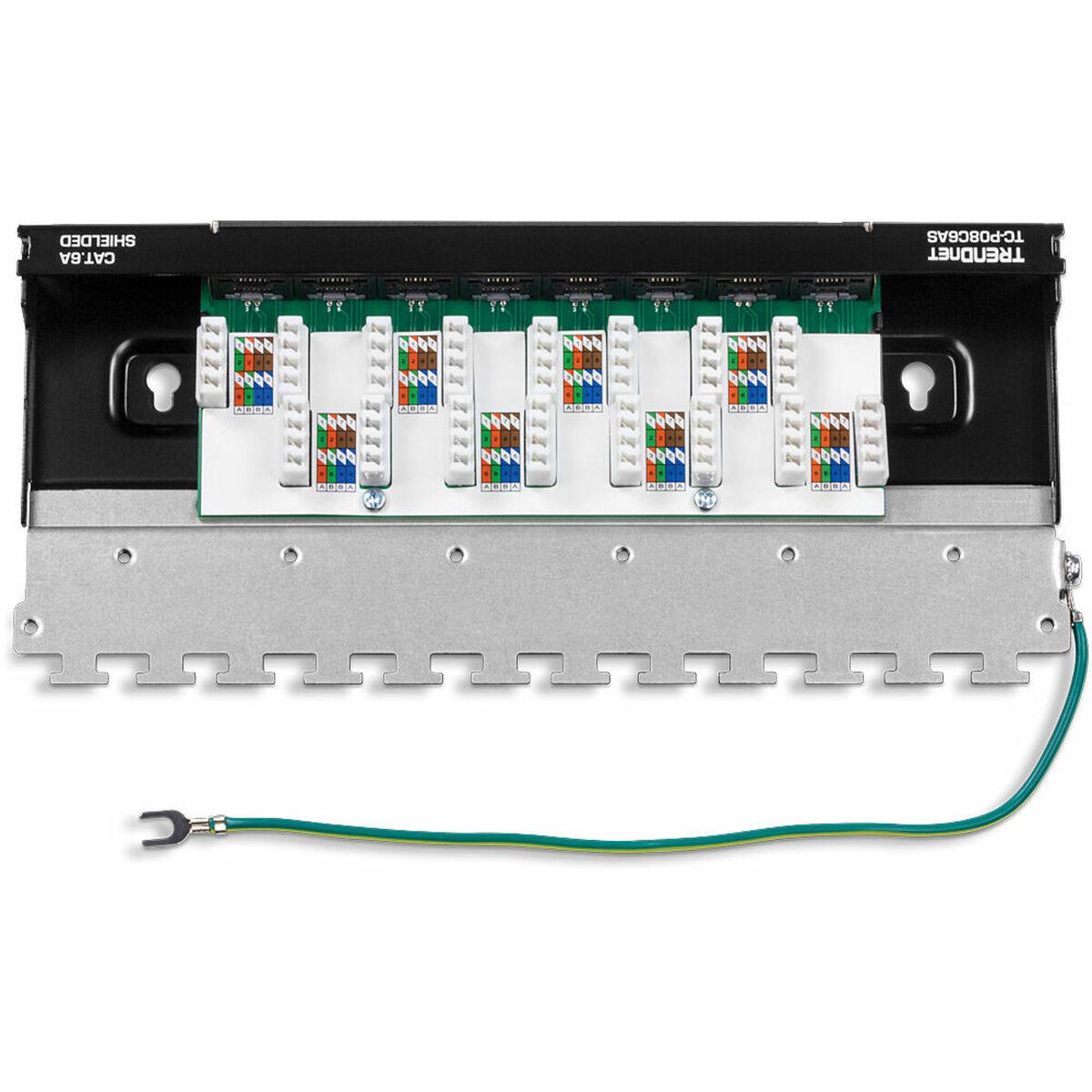 TRENDnet Patchpanel 8-Port Cat6A ungeschirmt (10" wide)