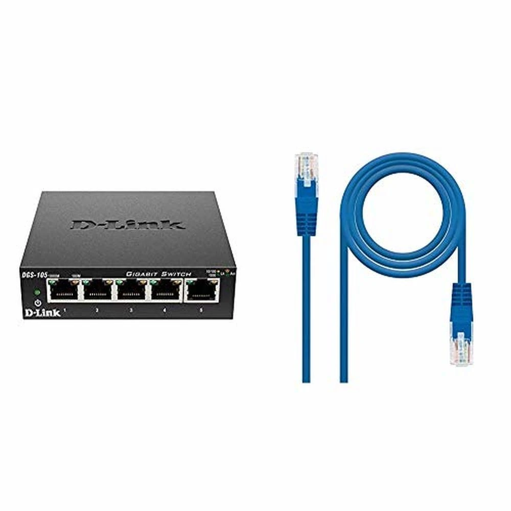 Šakotuvas D-Link DLINK DGS-105/E 5 prievadų Gigabit jungiklis