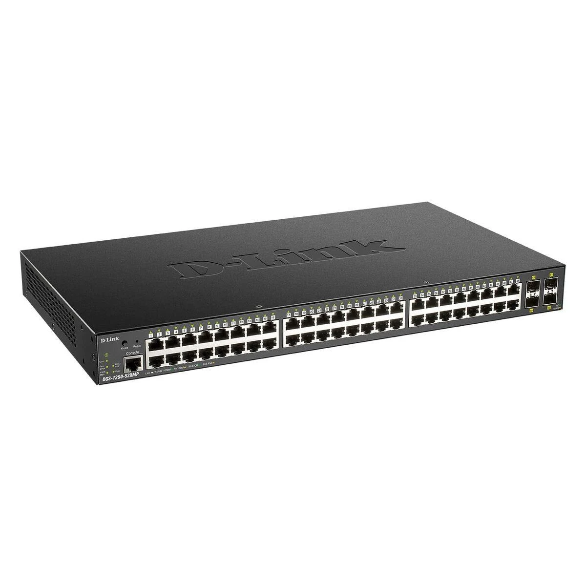 Šakotuvas Jungiklis D-Link DGS-1250-52XMP/E