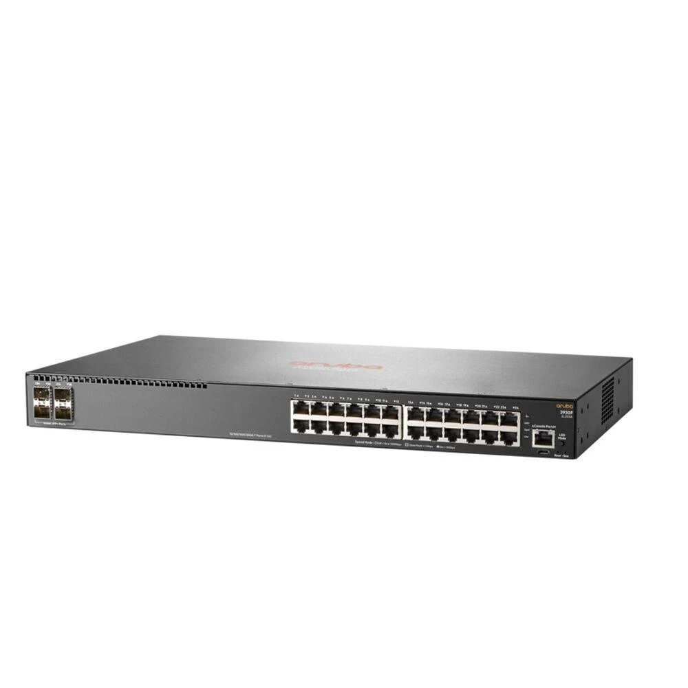 Šakotuvas Hp Enterprise HPE Aruba 2930F 24G 4SFP+ komutatorius (JL253A)