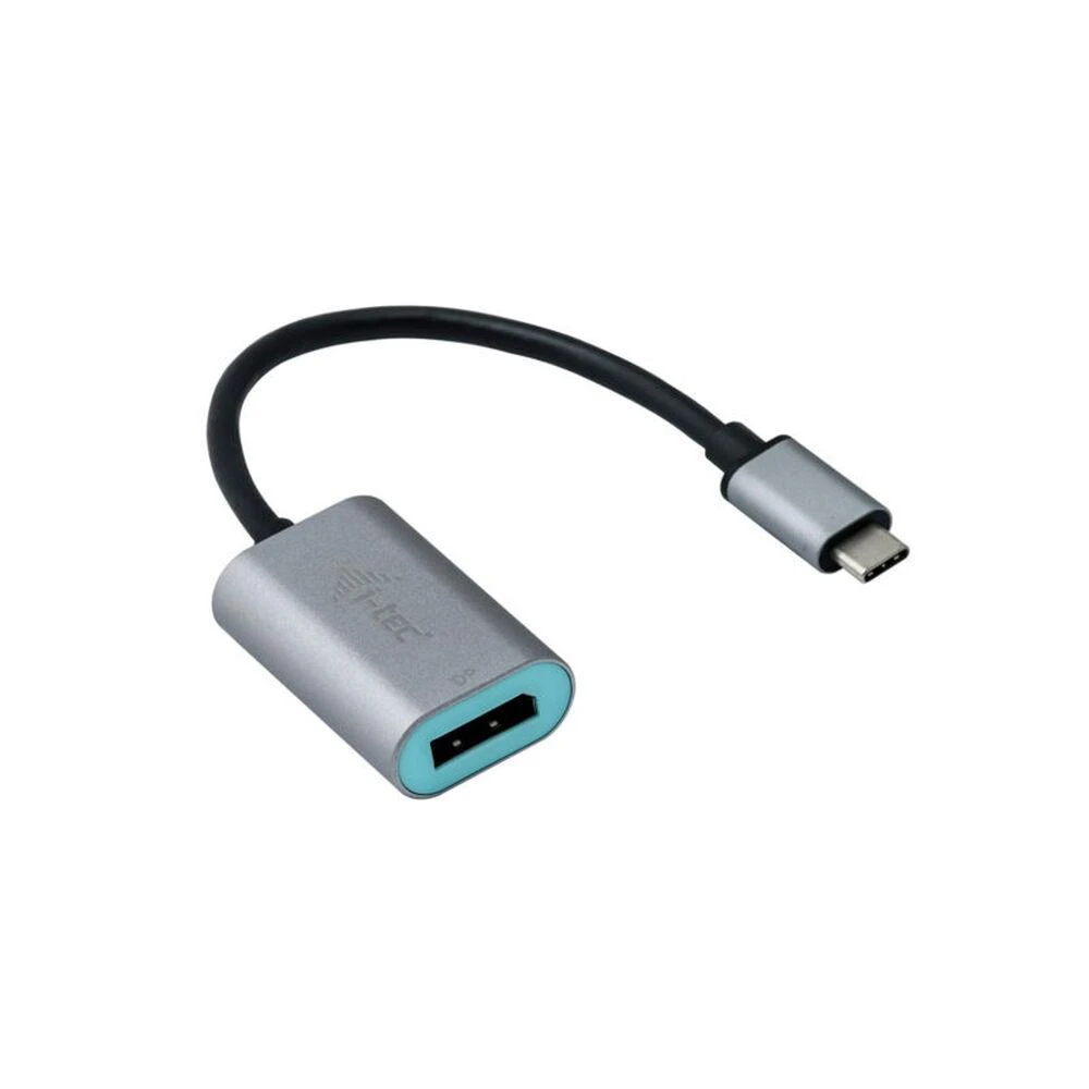 I-tec Metal C31METALDP60HZ vaizdo kabelio adapteris 0,15 m C tipo USB Ekranas Port Pilka, Turkis