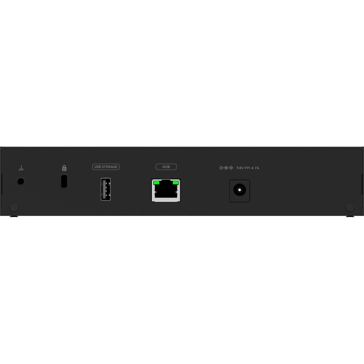 Šakotuvas Komutatorius - NETGEAR 8x1G PoE+ 220W 2xSFP+ Juodas
